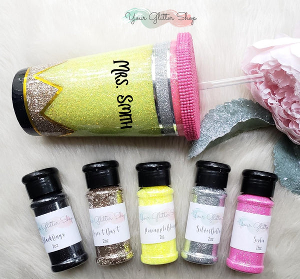 Pencil Tumbler Glitter Bundle