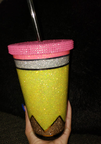 Pencil Tumbler Glitter Bundle