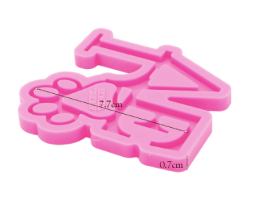 Love Paw Silicone Mold