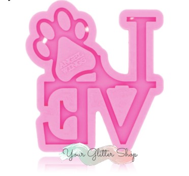 Love Paw Silicone Mold