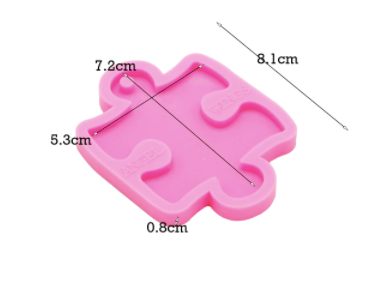 Puzzle Piece Silicone Mold