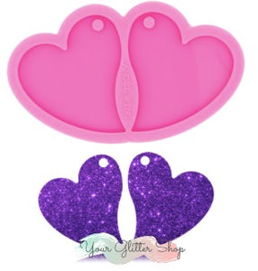 Double Heart Silicone Mold