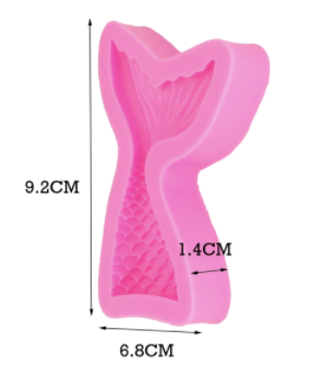 Mermaid Scale Tail Silicone Mold