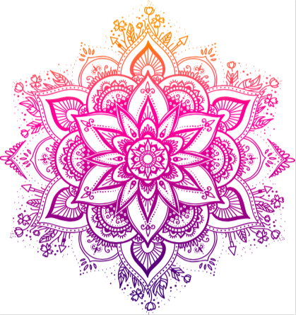 Mandala Waterslide Decal