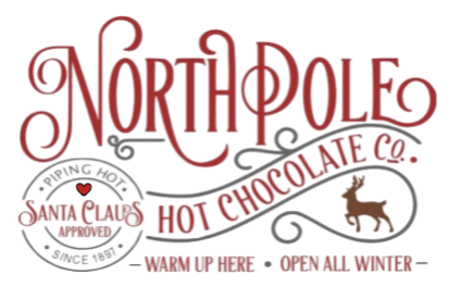 North Pole Waterslide Decal