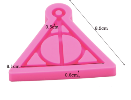 Harry Potter Pyramid Silicone Mold