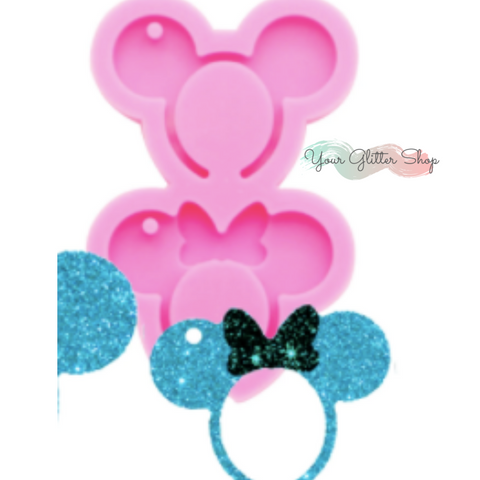 Minnie & Mickey Ears Silicone Mold